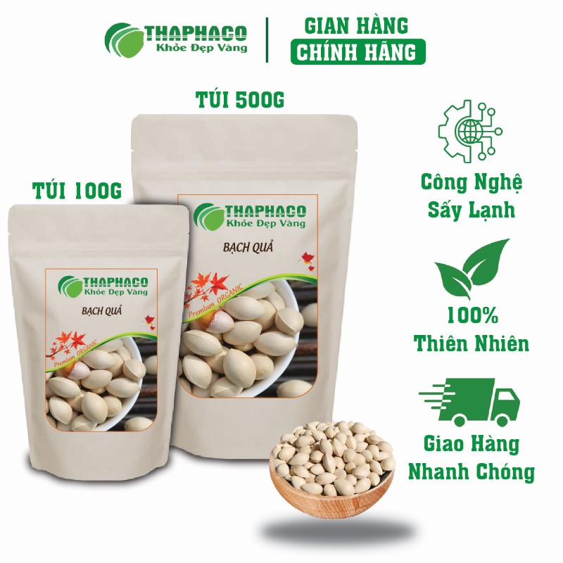 Đia chỉ bán túi 100g bạch quả khô giá rẻ tại TP.HCM