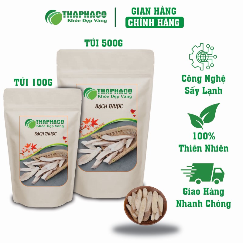 Gợi ý địa chỉ bán túi 100g bạch thược khô chính hãng tại TP.HCM