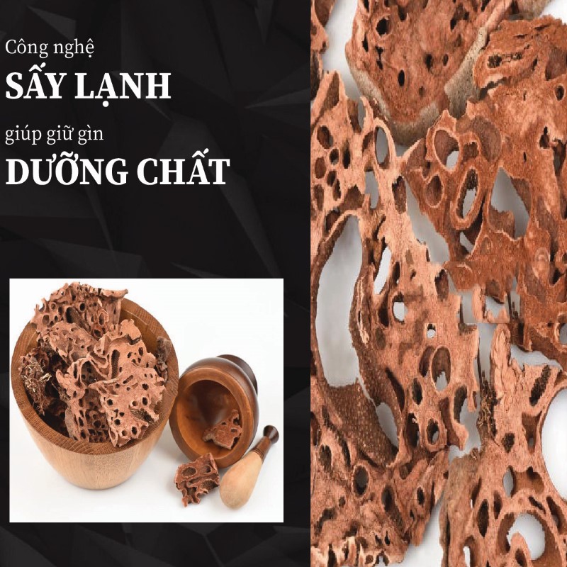 Hình ảnh bí kỳ nam khô được sấy lạnh hiện đại tại THAPHACO