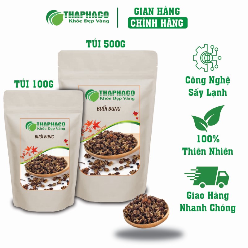 Đặt ngay túi 100g bưởi bung khô tại THAPHACO để nhận hàng liền tay