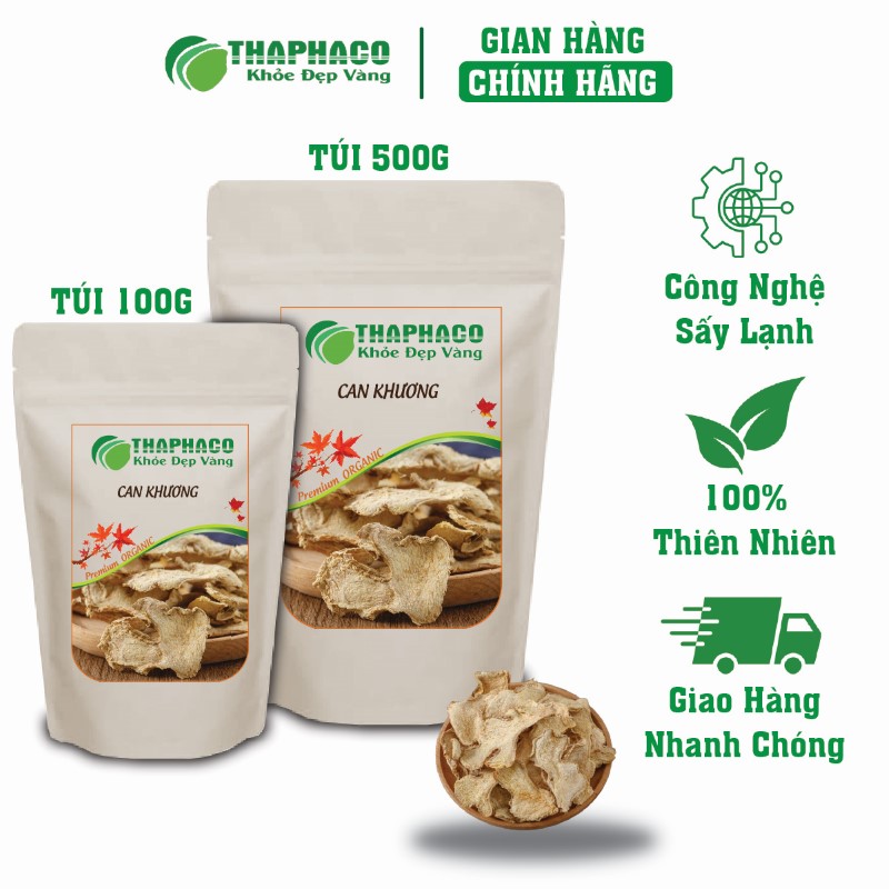 Gợi ý nơi bán lẻ túi 100g can khương khô giá rẻ tại TP.HCM