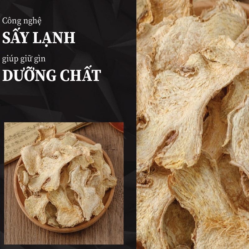 Can khương khô THAPHACO có nhiều ưu điểm nổi bật