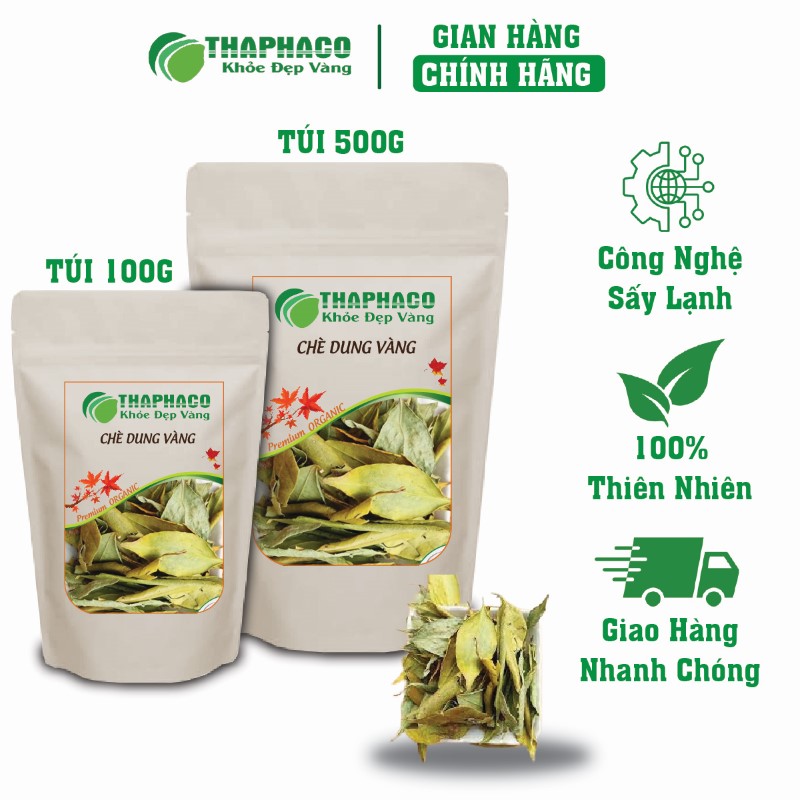 Mua ngay túi 100g chè dung vàng khô giá rẻ để nhận hàng liền tay