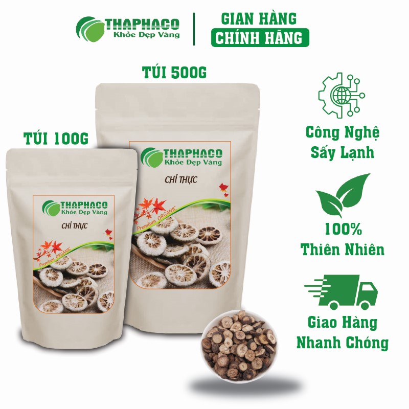 Đặt ngay túi 100g chỉ thực khô tại THAPHACO để nhận hàng liền tay