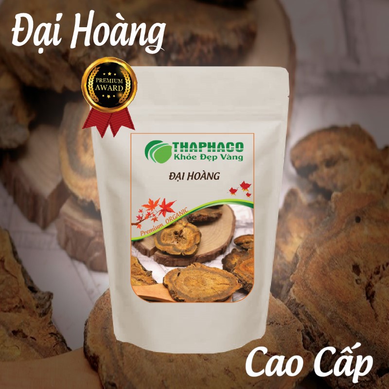 Túi đại hoàng khô 100g mang đến nhiều công dụng tốt cho sức khoẻ