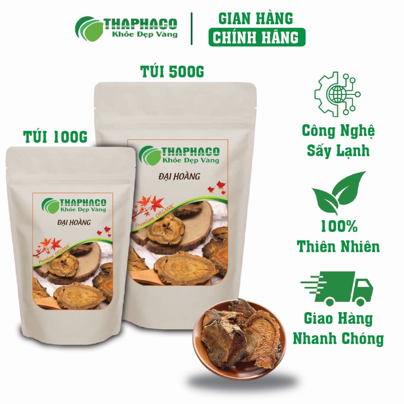 Địa chỉ bán túi đại hoàng khô giá rẻ uy tín tại TP.HCM