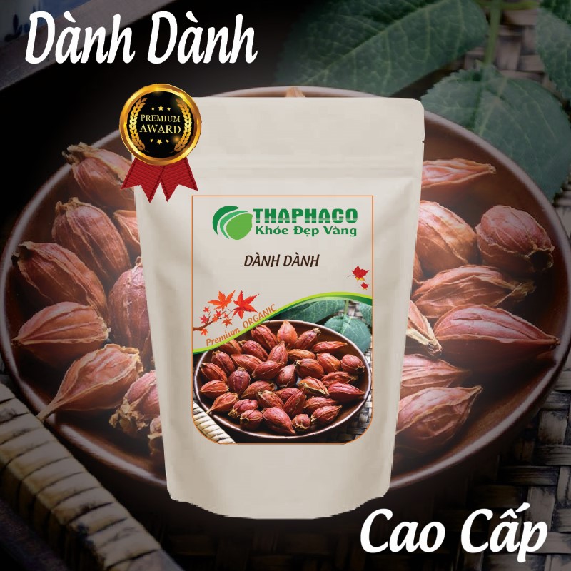 Túi 100g dành dành khô mang lại nhiều giá trị cho sức khoẻ
