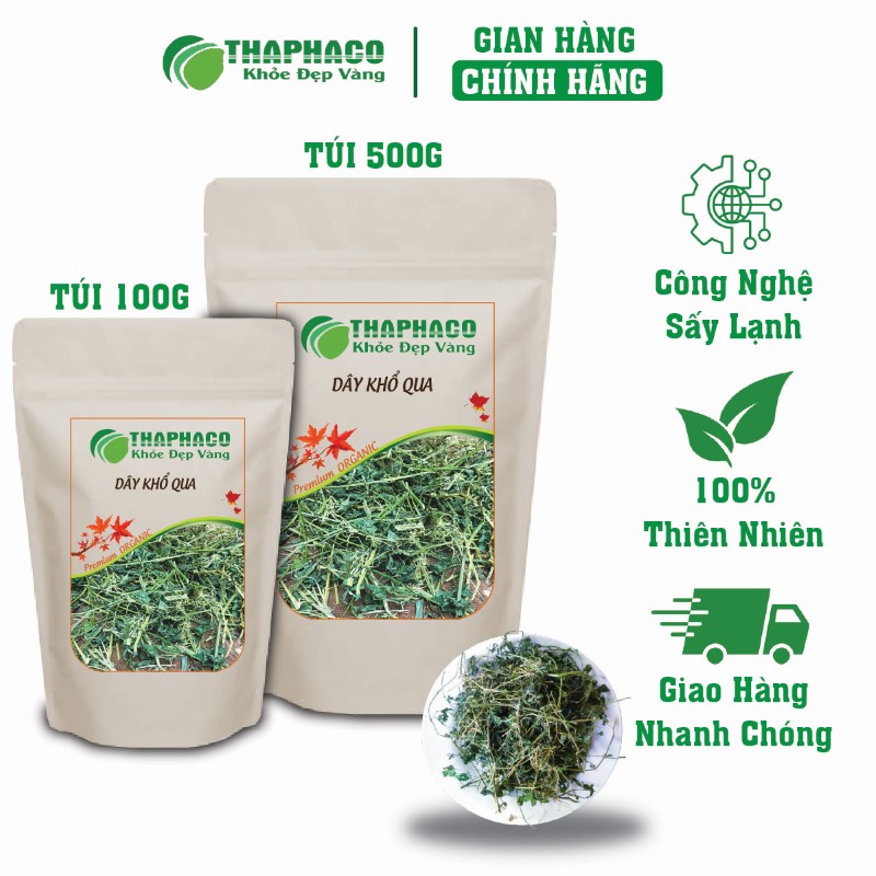 THAPHACO nơi bán túi 100g khổ qua khô chất lượng cao giá tốt