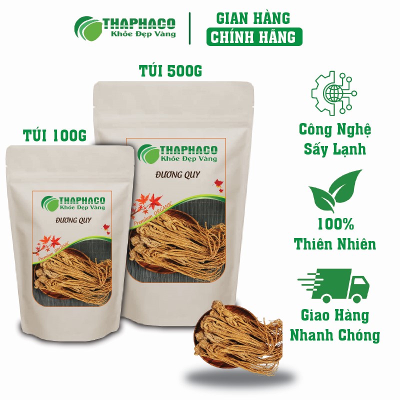 Mua đương quy khô chính hãng tại THAPHACO để nhận nhiều ưu đãi