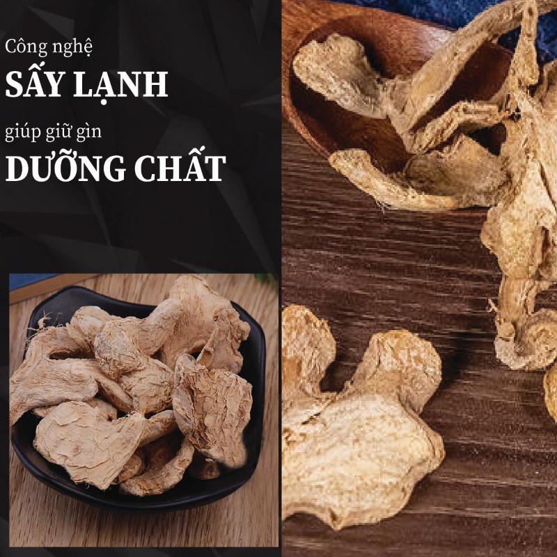 Hình ảnh sản phẩm gừng gió khô chất lượng tại THAPHACO