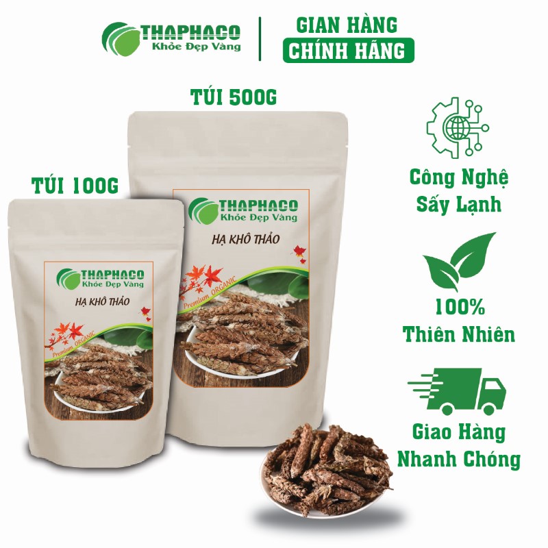 Gợi ý nơi bán túi hạ khô thảo sấy khô giá rẻ 100g tại TP.HCM