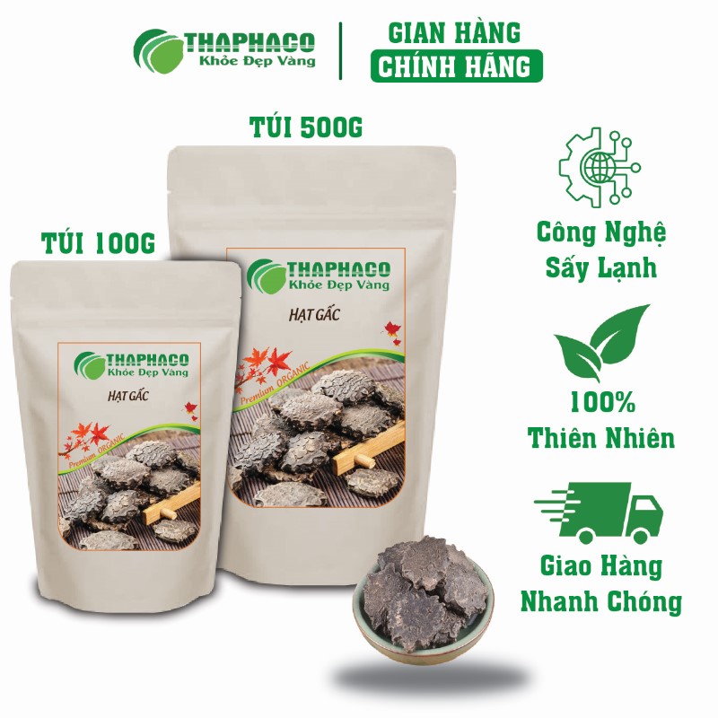 Địa chỉ bán lẻ túi 100g hạt gấc khô chính hãng tại TP.HCM