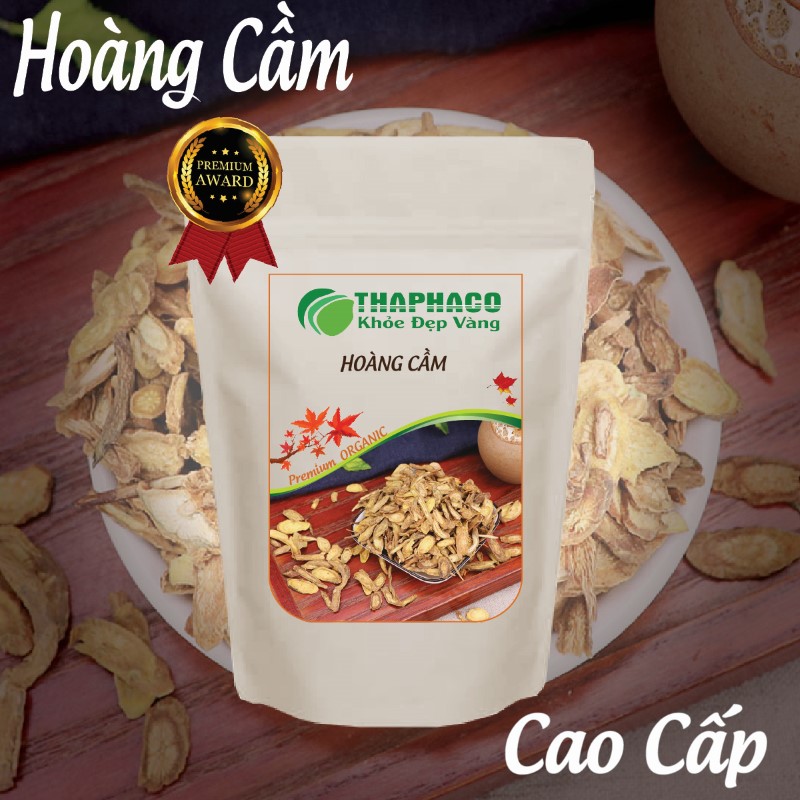 Túi 100g hoàng cầm khô có nhiều công dụng tốt cho sức khoẻ