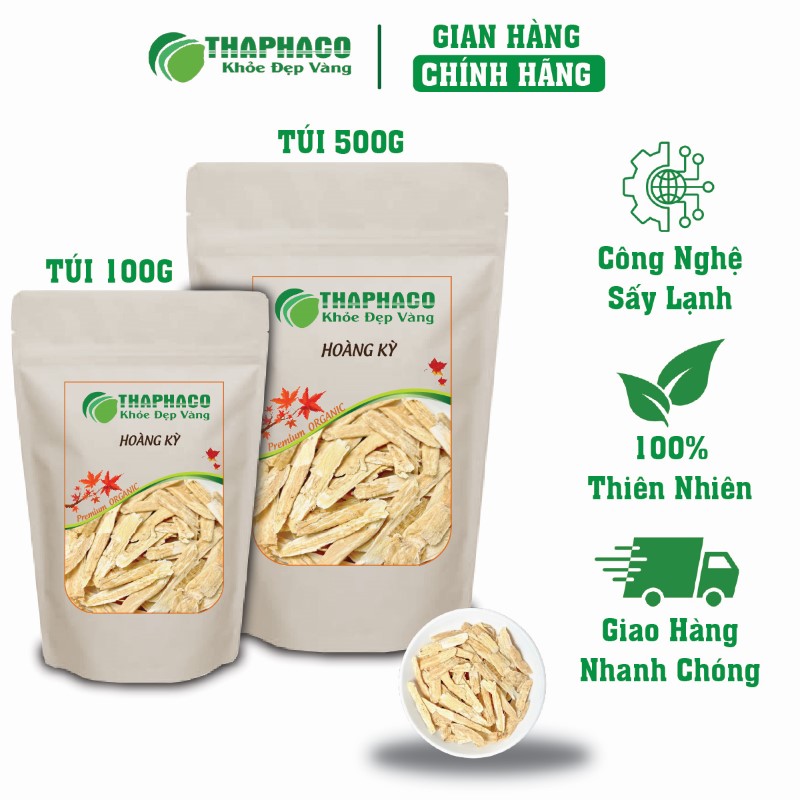 Địa chỉ bán túi 100g hoàng kỳ khô giá rẻ tại TP.HCM