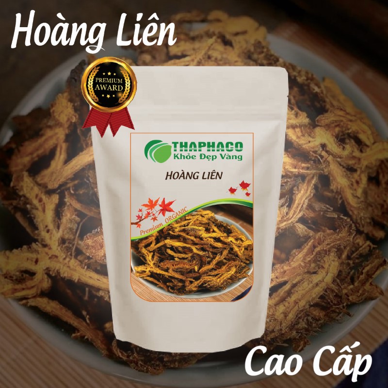 Hình ảnh túi hoàng liên khô giá rẻ 100g tại THAPHACO
