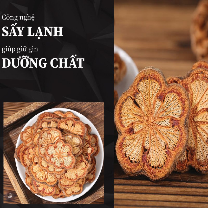 Hồng đằng được sấy khô bằng công nghệ hiện đại tại THAPHACO
