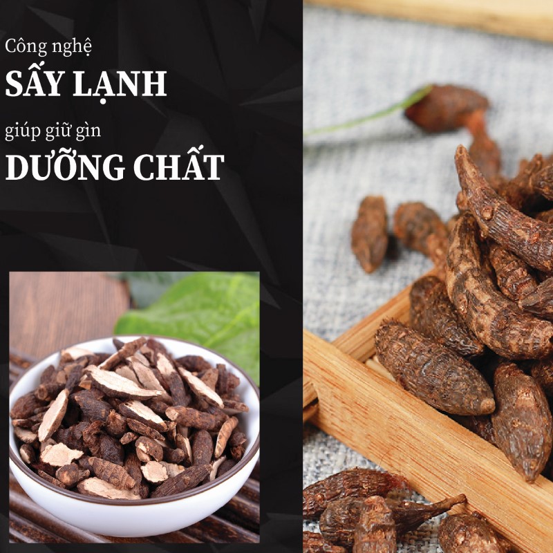 Hương phụ khô giữ trọn dưỡng chất nhờ công nghệ hiện đại 