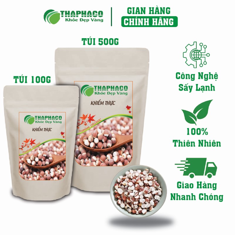 THAPHACO nơi bán lẻ túi 100g khiểm thực khô chính hãng tại TP.HCM