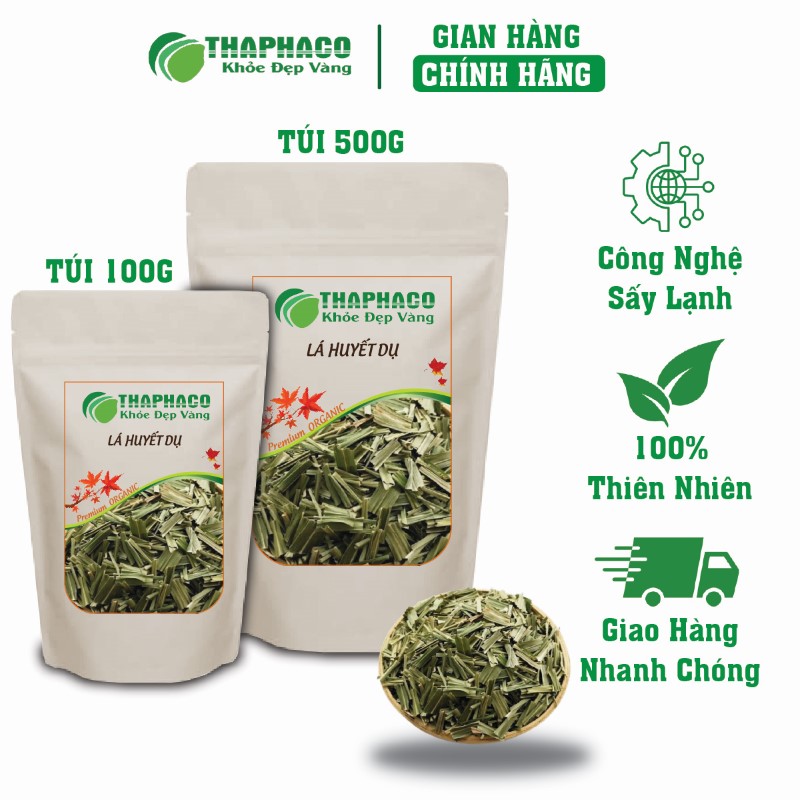 THAPHACHO nơi bán túi 100g lá huyết dụ khô uy tín tại TP.HCM