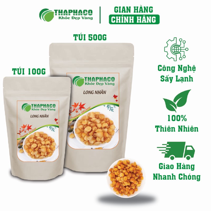 THAPHACO nơi bán túi long nhãn khô 100g giá rẻ tại TP.HCM