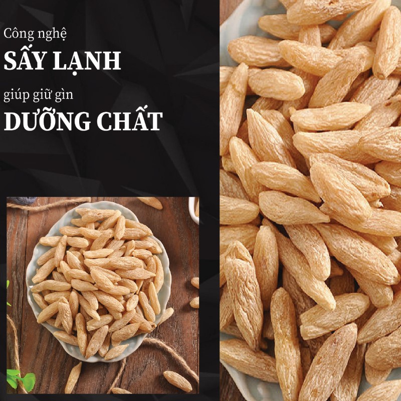 Nhờ công nghệ sấy hiện đại, mạch môn đông khô vẫn giữ trọn dưỡng chất