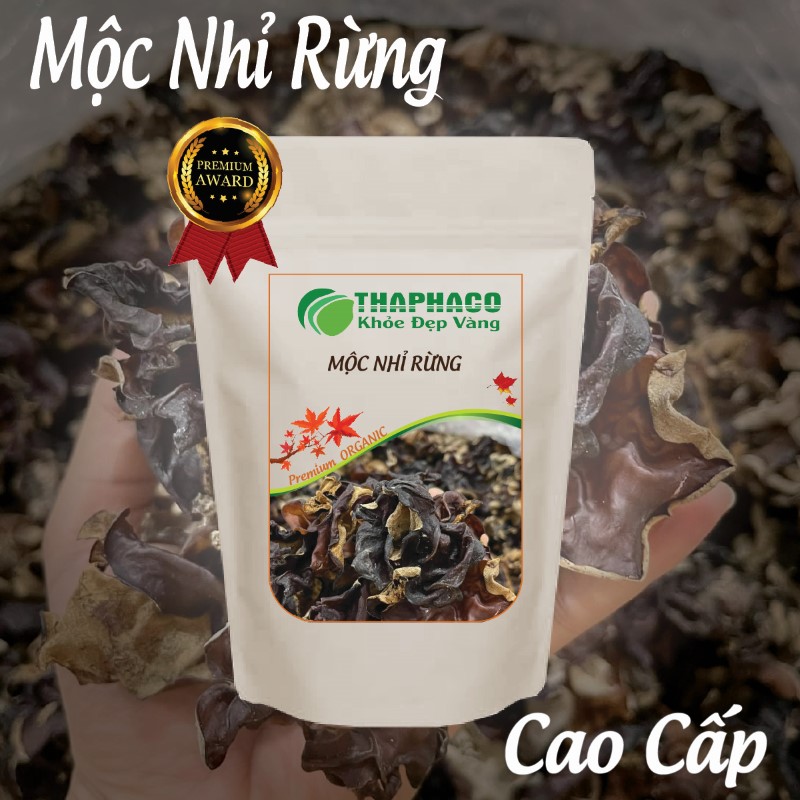Túi 100g mộc nhỉ rừng khô mang lại nhiều lợi ích cho sức khoẻ