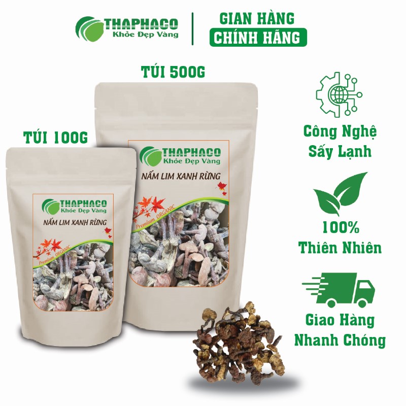 Gợi ý nơi bán 100g nấm lim xanh rừng khô uy tín tại TP.HCM