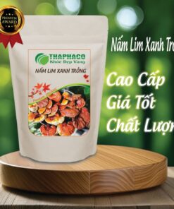Túi nấm lim xanh trồng khô giá rẻ 100g