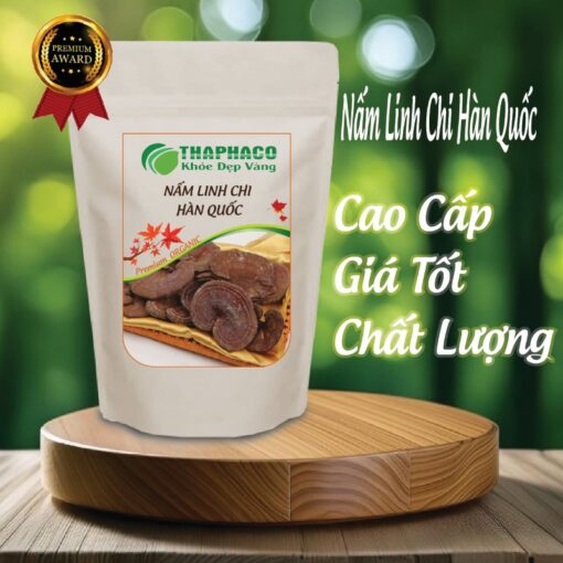 Túi nấm linh chi Hàn Quốc khô 100g giá rẻ