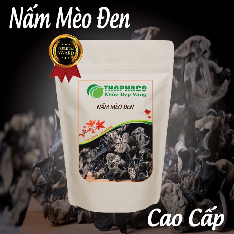 Túi 100g nấm mèo đen khô giá rẻ, tiện lợi, dễ sử dụng
