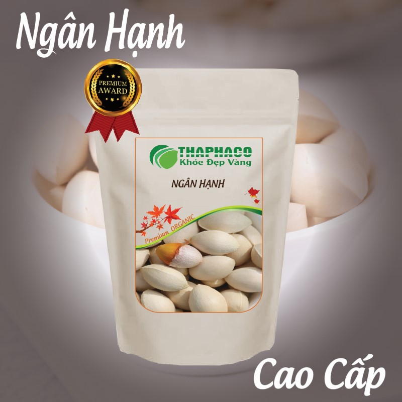 Túi 100g ngân hạnh khô phù hợp với nhiều nhóm khách hàng