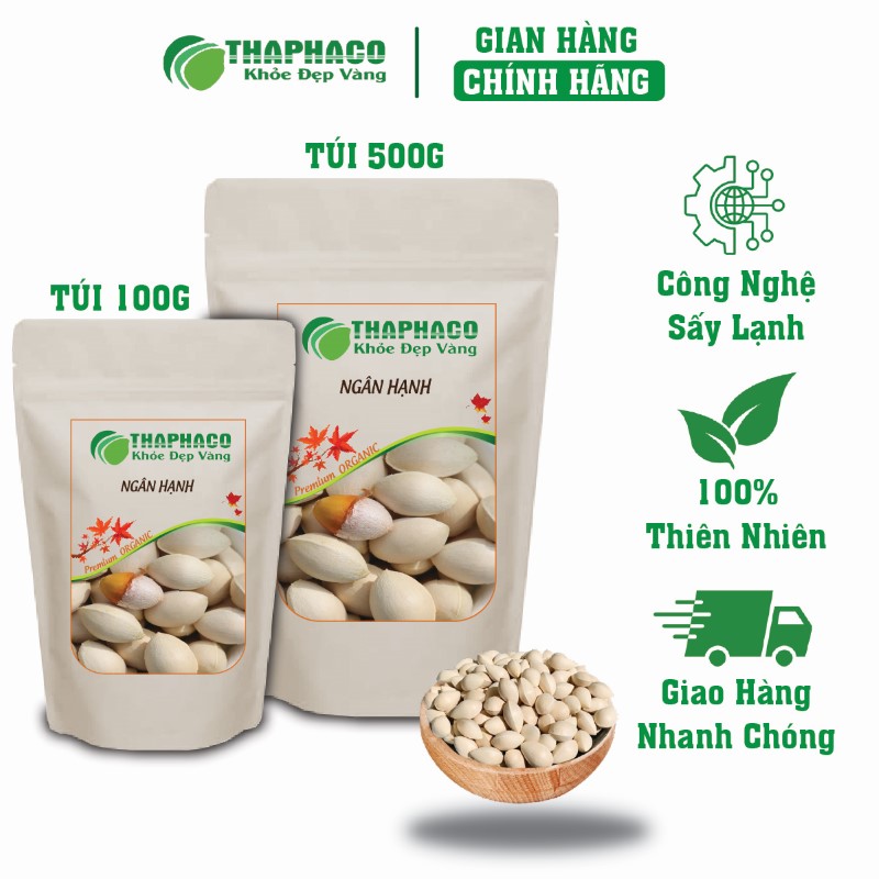 Gợi ý nơi bán lẻ túi 100g ngân hạnh khô chính hãng