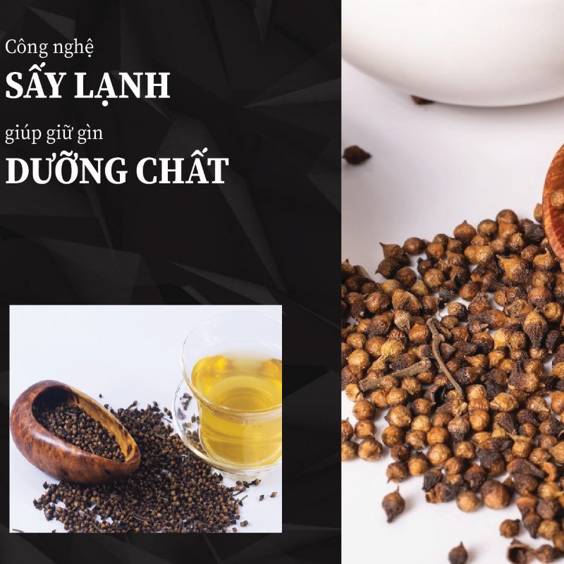 Nụ vối khô được xử lý bằng công nghệ hiện đại tại THAPHACO