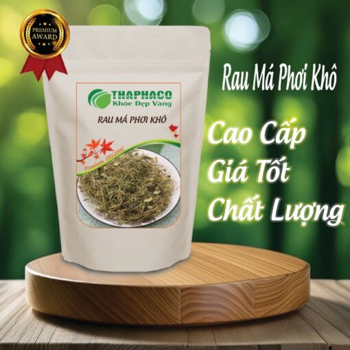 Túi 100g rau má phơi khô giá rẻ tại THAPHACO