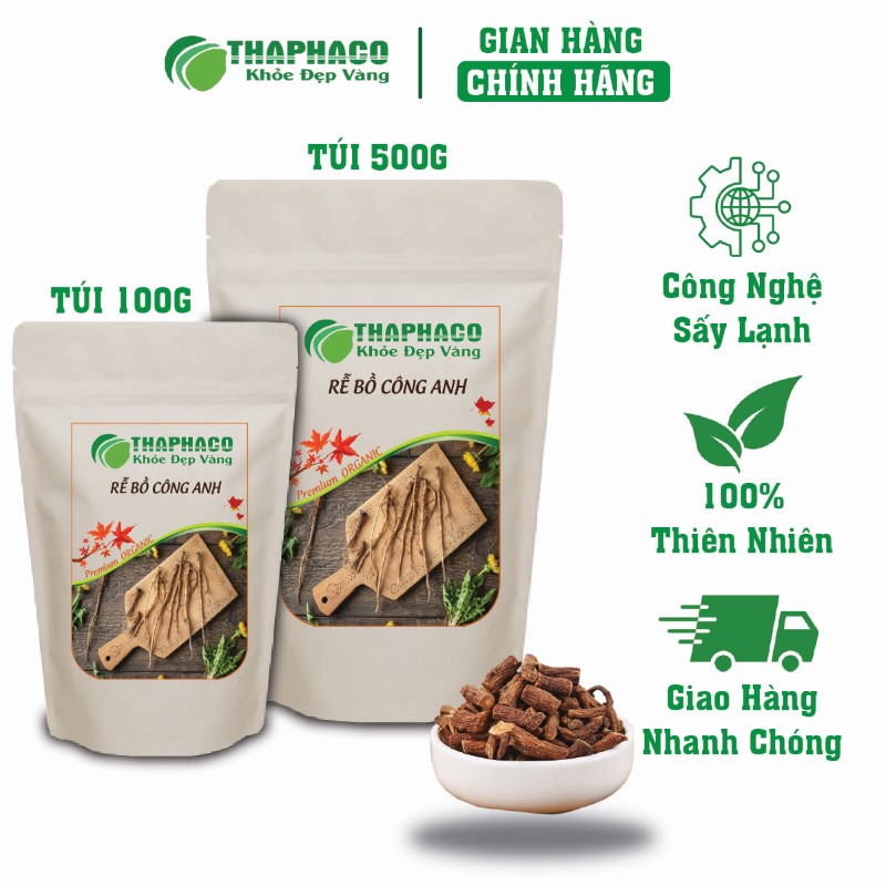 Gợi ý địa chỉ bán túi 100g rễ bồ công anh khô giá rẻ chính hãng