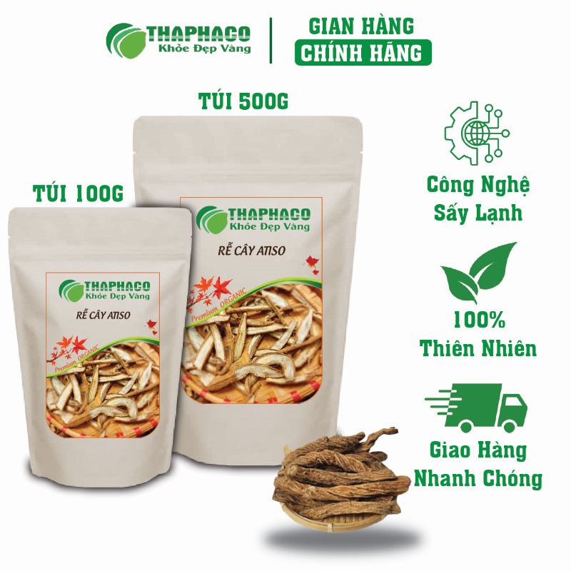 Mua ngay túi rễ cây atiso khô 100g giá rẻ để được nhận hàng nhanh chóng