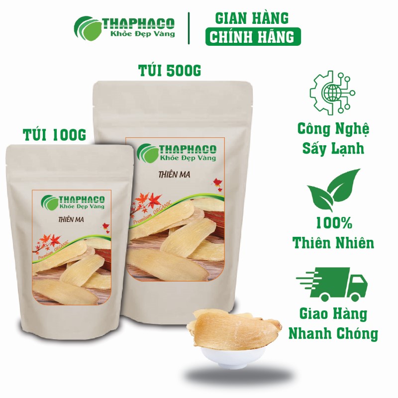 THAPHACO địa chỉ bán túi 100g thiên ma khô giá rẻ chính hãng tại TP.HCM