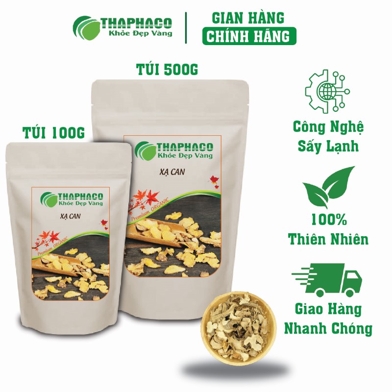 THAPHACO nơi bán túi 100g xạ can khô giá rẻ chất lượng