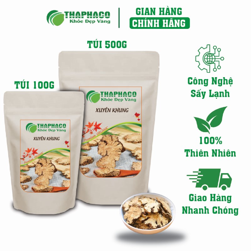 Gợi ý địa chỉ bán lẻ túi 100g xuyên khung khô chính hãng tại TP.HCM