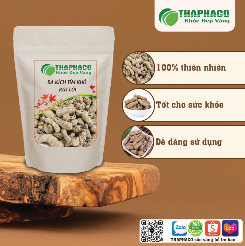 Địa chỉ mua ba kích tím khô rút lõi khô 1kg giá rẻ uy tín tại TP.HCM