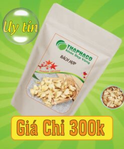 Túi 500g bách hợp sấy khô giá rẻ