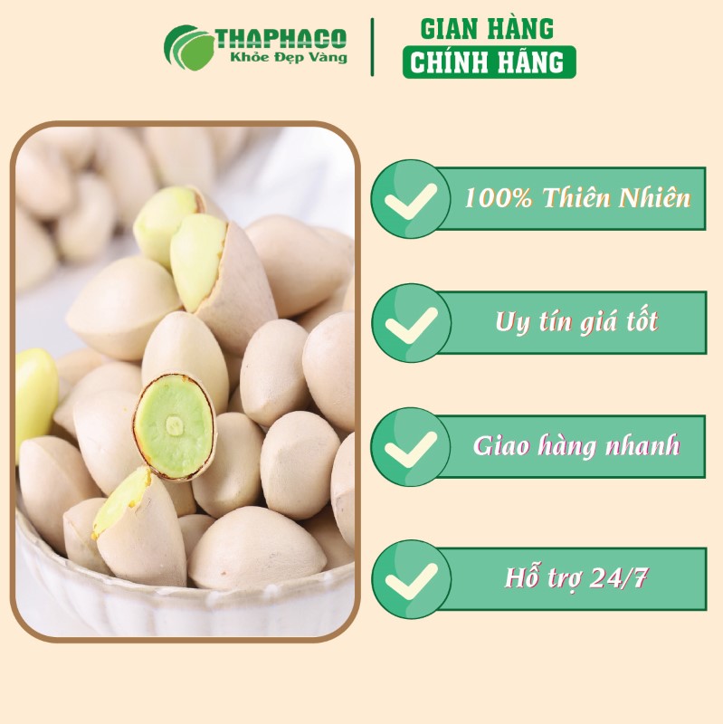 Địa chỉ uy tín để mua 500g bạch quả sấy khô giá rẻ tại TP.HCM