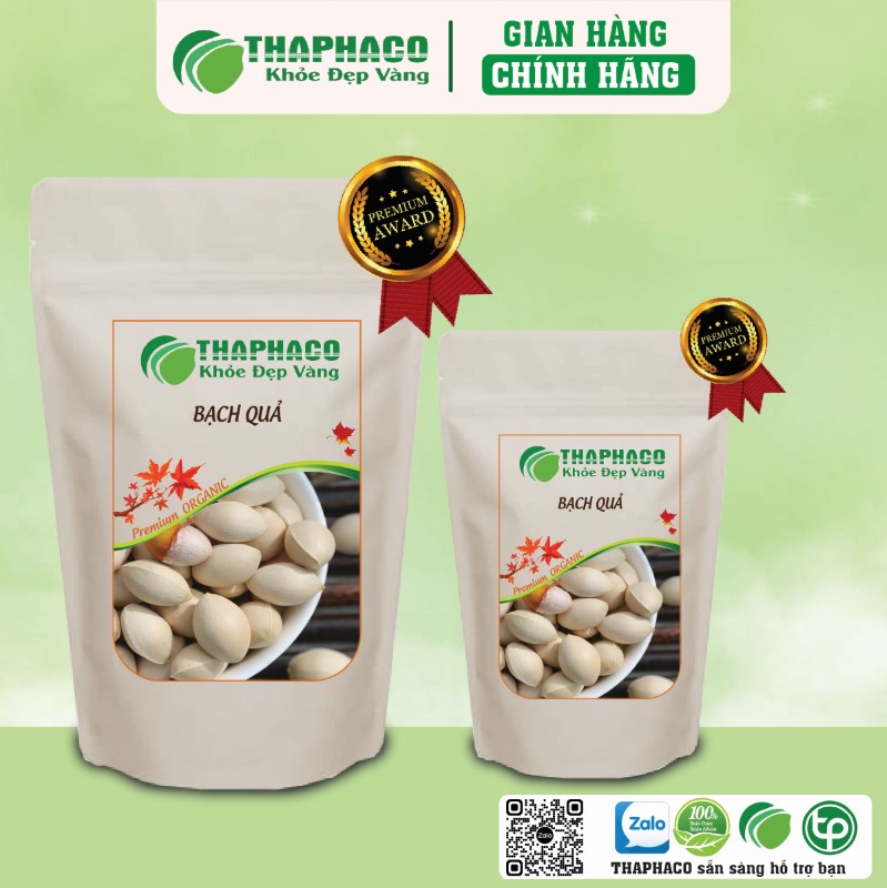 Bạch quả khô túi 1kg nguyên chất giá rẻ 