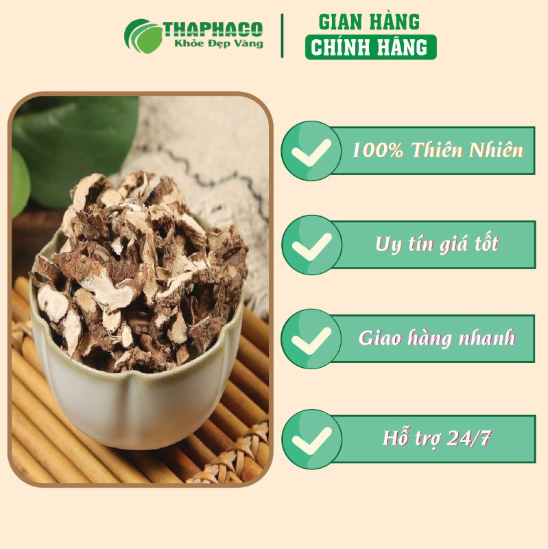 Liên hệ THAPHACO để mua 500g cây thuỷ xương bồ sấy khô giá rẻ tại TP.HCM