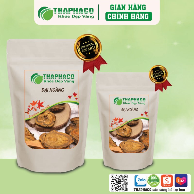 Đại hoàng khô túi 1kg giá rẻ tại THAPHACO
