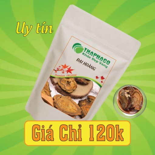 Túi đại hoàng 500g sấy khô giá rẻ