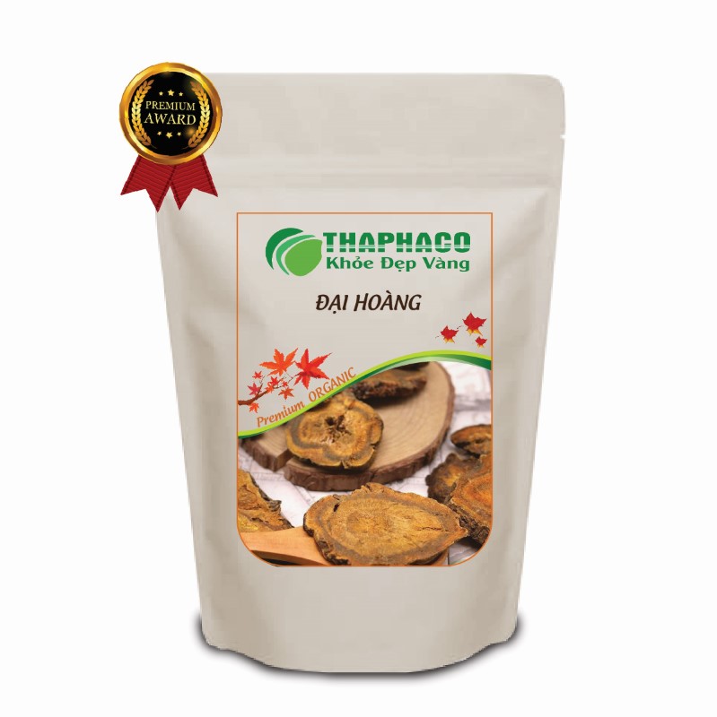 Túi 500g đại hoàng sấy khô chất lượng cao giá rẻ tại THAPHACO