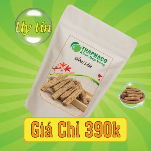Túi 500g đẳng sâm sấy khô giá rẻ