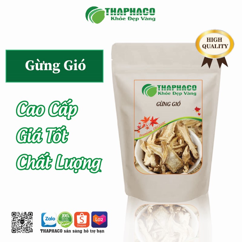 Mua 1kg gừng gió khô cao cấp, giá tốt, chất lượng tại THAPHACO