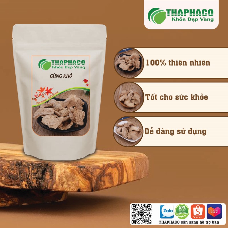 Địa chỉ mua gừng khô 1kg giá rẻ uy tín tại TP.HCM
